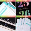 Student Planner 2025-2026 - Academic School Planner from Jul. 2025 - Jun. 2026, 8.5" × 10.8" Weekly Lesson Organizer, Strong Twin-Wire Binding, 12