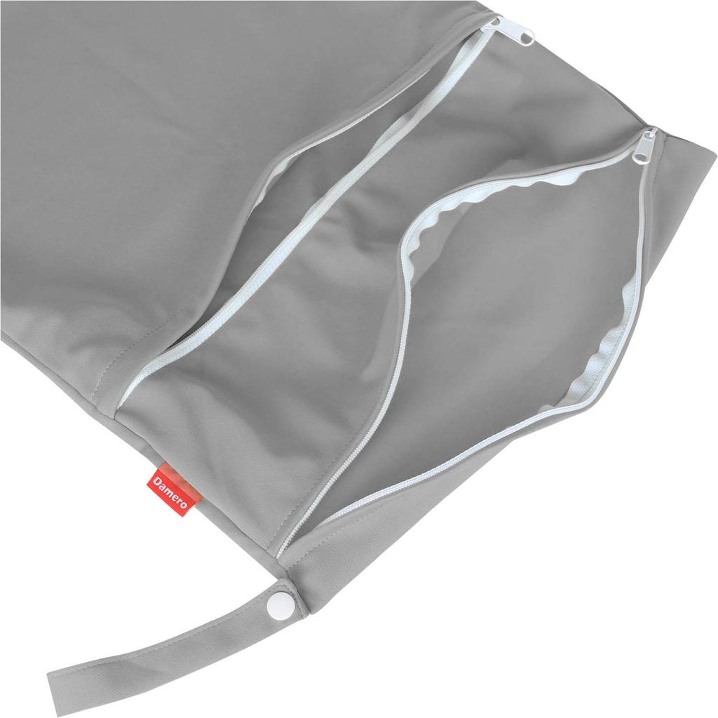Damero Wet Bag and Bath Perfect for Hot and the A Great Gift (Waterproof) 3-Piece Set Diapers, Wipes, Clothes, Towels, Swimsuits, Supplies.