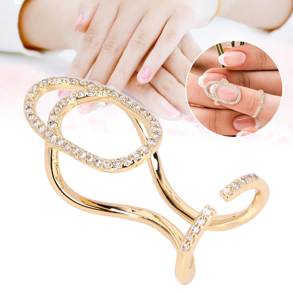 Nail   Safe Healthy   Fashionable Fingernail Jewelry Decorations for Parties Weddings