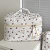 Casual Women's Cosmetic Bags Travel Portable Ladies Toiletry Storage Bag Large Capacity Sweet Female Pencil Case Clutch Handbags