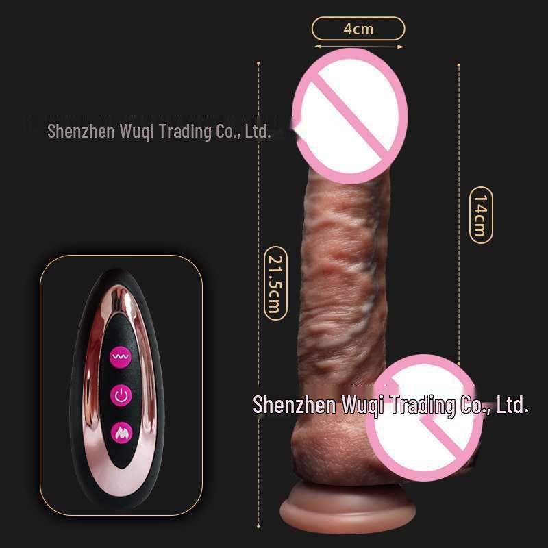 Silicone Vibrating Dildo for Women - Russian Design