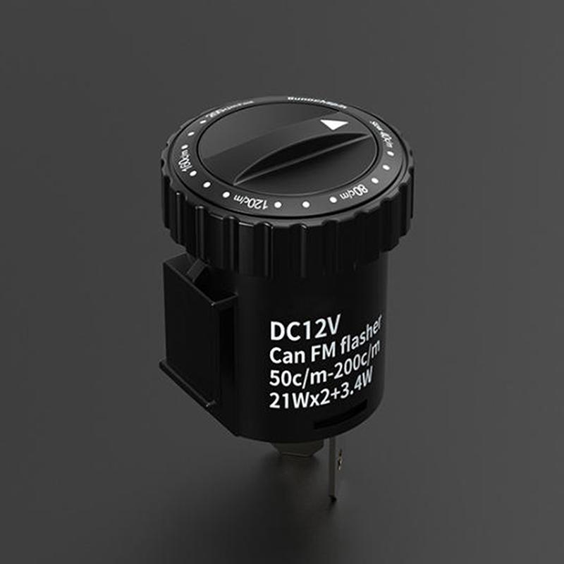 2 Pin Adjustable Led Flasher Relay Turn Signals Blinker Indicator Relays 12V Motorcycle Accessories