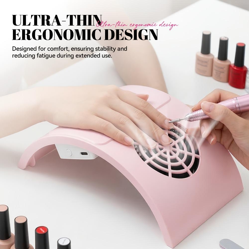 Electric Desktop Nail Vacuum Cleaner Powerful Polishing Special Dust Collector for Nail Equipment