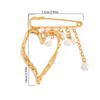 1 pièce Luxe discret Multi-fonctionnel Cadeaux Ensemble Alliage Gland Perlé Broche Gland Léger Boucle Fixe Exquise Élégance