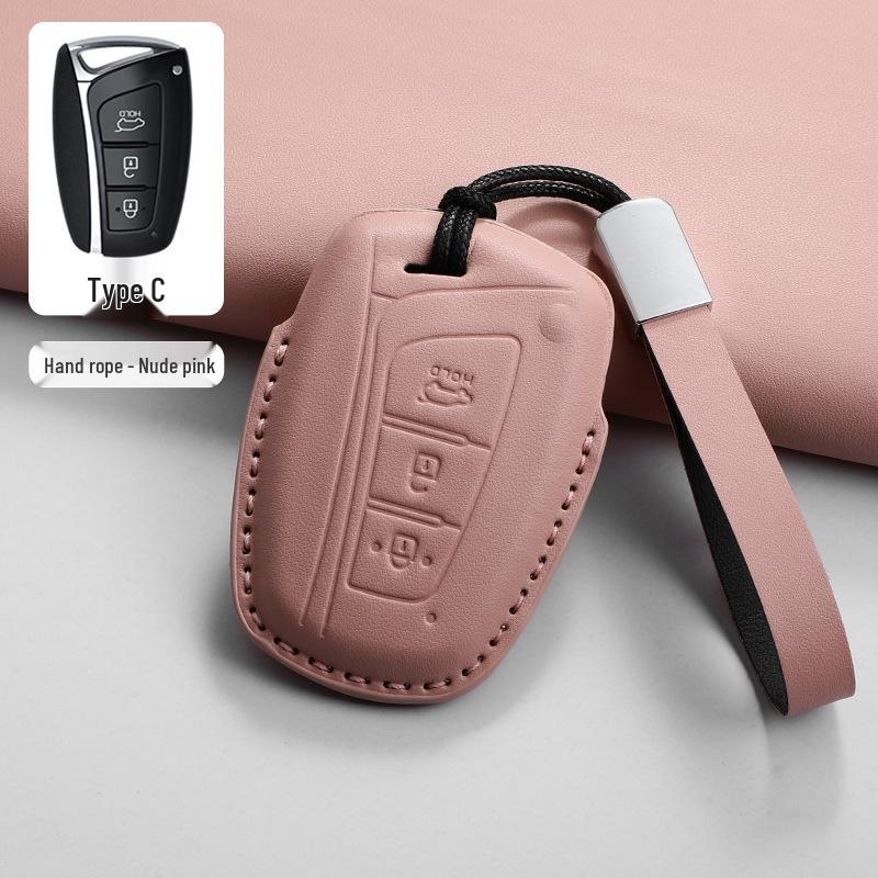 Beijing Hyundai Key Cover for ix35, Tucson, Sonata, Elantra 9, Elantra ix25 – Car Interior Accessory