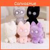 Cement Cat Plush Toy Cartoon Animal Stuffed Doll Bedroom Decoration Gift 13cm