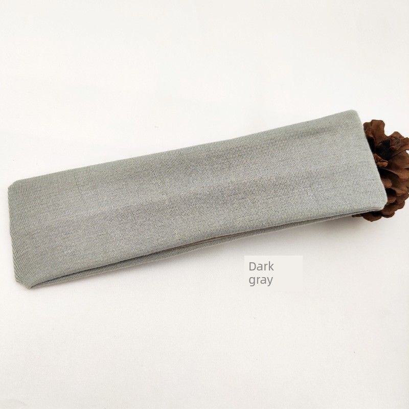 European and American Sports Fitness Outdoor Cotton Headband