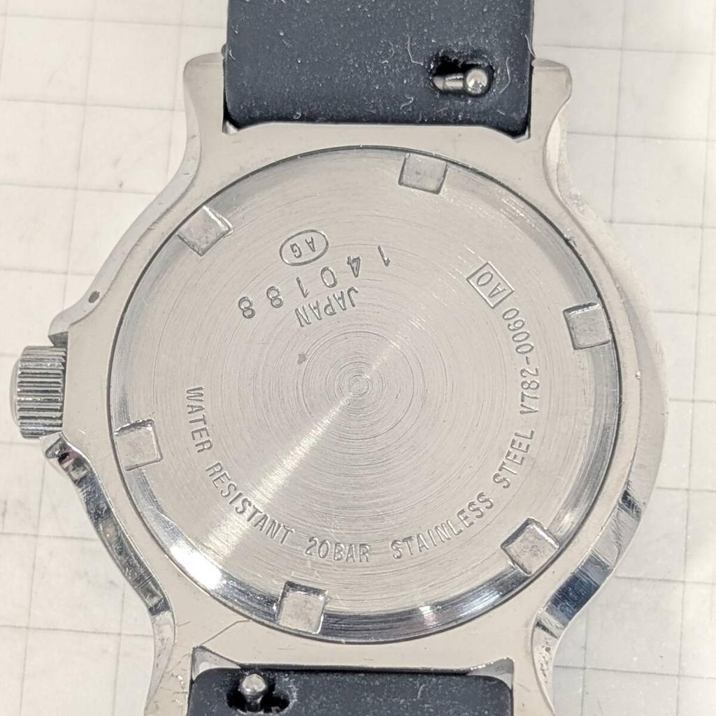 Seiko ALBA AQUAGEAR Battery and Strap Working Ladies' Watch, Replaced, Condition, Q-22