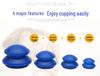Enhanced Silicone Gourd Cupping Device for Deep Tissue Massage and Moisture Absorption