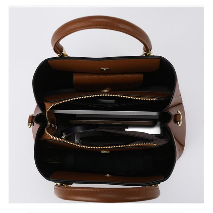 Lychee pattern handbag women's shoulder messenger bag