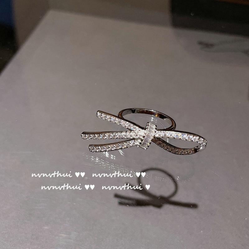 Яркое Ожерелье-Бант с Камнем, Позолоченное 18K Золотом, Восемь Сердец И Восемь Стрел, Капли Воды, Серьги-Кольца с Бантом из Фианитов, Полностью Усыпанные Алмазами.