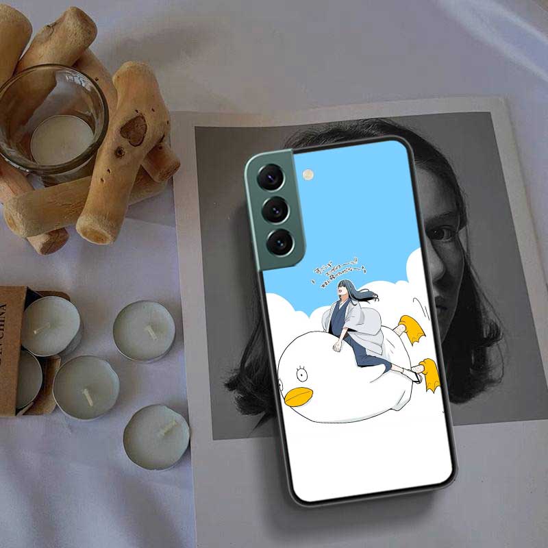 Anime Gintama Mr. Raindrop Phone Case For Samsung Galaxy S22 S25 Ultra S21 S10 Plus S26 Edge S20 S23 S24 FE Cover Silicone S