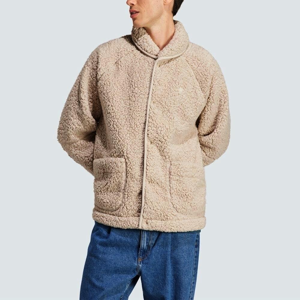 Adidas Originals Adventure Polar Fleece Jacket Men Beige IL5169