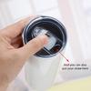 20-ounce water cup replacement thin lids (3-pack), 2.7-inch cup mouth, non-slip silicone leak-proof sliding lids compatible with multiple brands