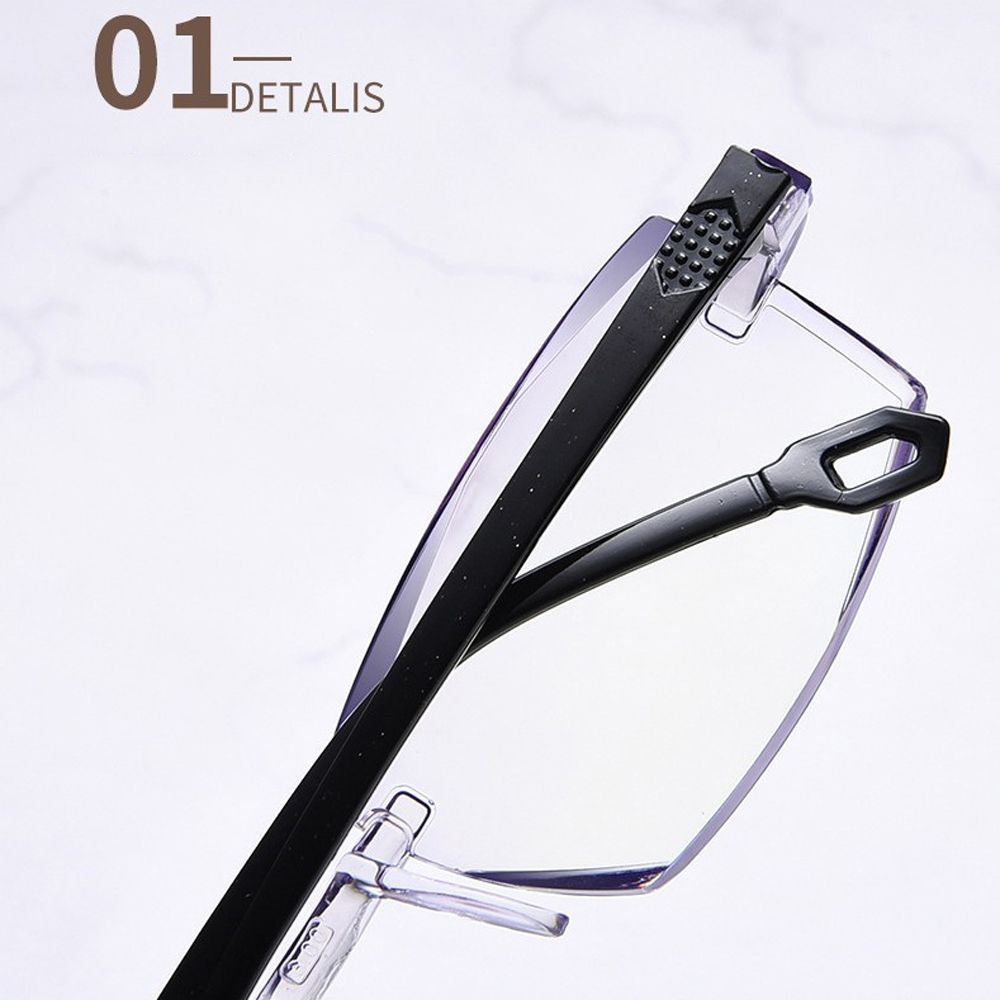 Eyewear Dual Light Presbyopia Eyeglasses Computer Eyeglasses Anti-blue Light Reading Glasses