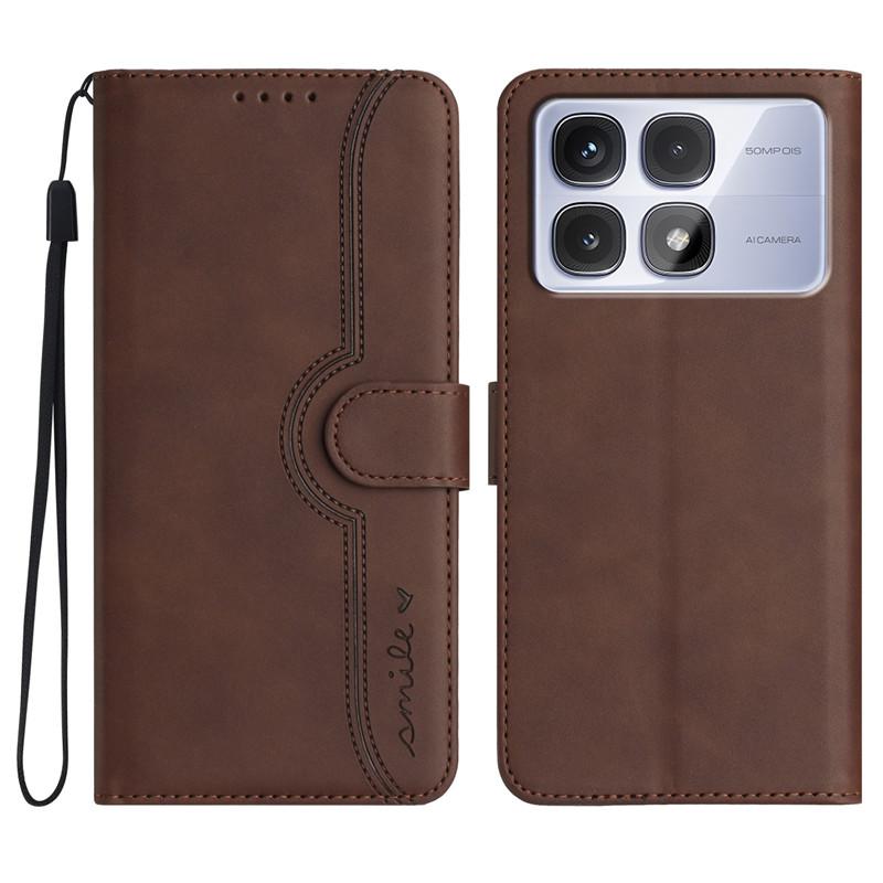 Flip Cases For Redmi K70 Ultra Cover on For Xiaomi Redmi K70 K70E K60 K50 Ultra K40 Pro Magnetic Phone Protective Wallet Shell
