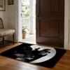 Floor Mat Soft Flannel Rug Non Slip Absorbent Mat for Bathroom Bedroom Home Decor Singer O Olivia Dean