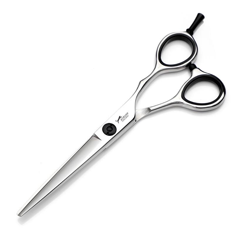 

Набор парикмахерских ножниц Lan Yu Xing Jungle Leopard: Черные филировочные ножницы с насечками и прямые ножницы 5,5 дюймов.