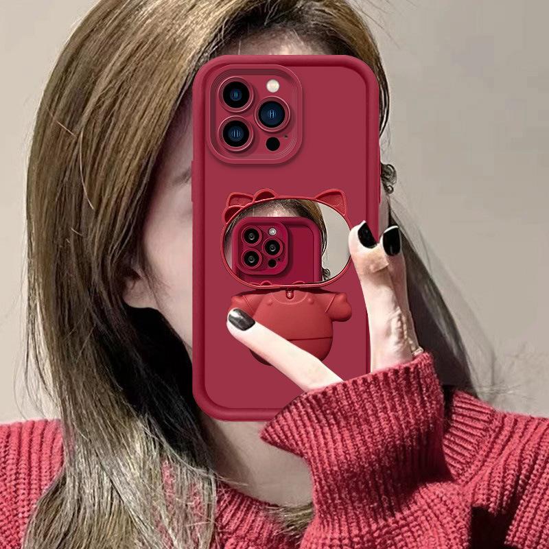 Applicable To Apple 17promax Mobile Phone Case Hello Kitty iPhone16/15/14 Bracket All-inclusive 12/11 Female 16E