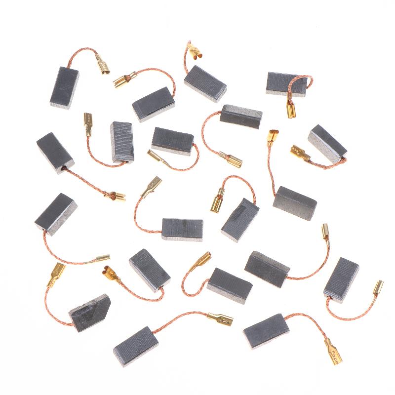 20/40Pcs Power Tool Accessories Carbon Brushes Replacement Parts 5x8x15mm For Motor Angle Grinder Carbon Brushes