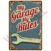 Vintage Tin Sign Metal Poster Retro Car Parts Metal Sign For Garage Workshop Auto Parts Sign Home Wall Deocr Decoration Plate