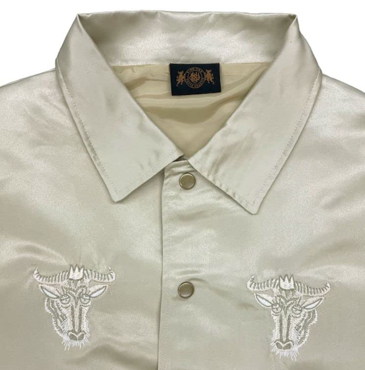 KING GNU Live Tour 2022 Merchandise: STITCHED VIETNAM JACKET (Gray/Beige) XL