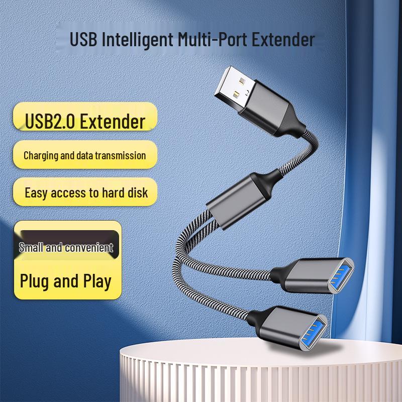 Type-C Portable USB Hub: Docking Station, Flash Drive, Mouse Extension, Cord Splitter, Multi-Port Expander.