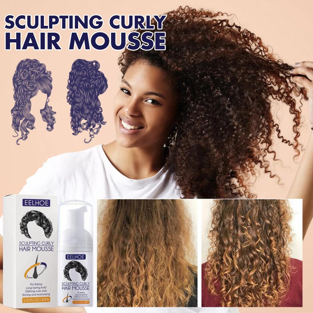 EELHOE Haarstyling Elasticizer Volumenverstärkend Natürliches Volumen Feuchtigkeitsspendend Frische Haarstyling-Behandlung Elasticizer