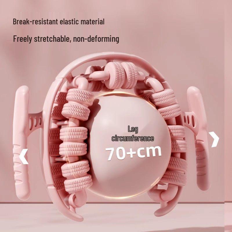 28-Wheel Calf Massager & Leg Slimming Yoga Roller