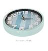 W-658 BU-Z (Blue) Radio-controlled Wall Clock Natalie