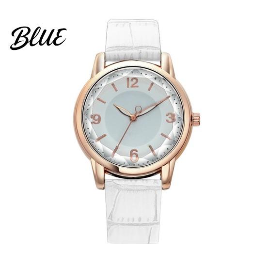 Thin Quartz Watch Women Simple Bracelet Dainty Elegant Analog Luxury белый