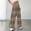 Moda dama snur cu talie inchisa imprimeu ocazional pantaloni sport Pantaloni casual