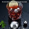 25mm Stainless Steel Ice Cubes Ball Reusable Round Metal Ice Balls New Whiskey Stones Set