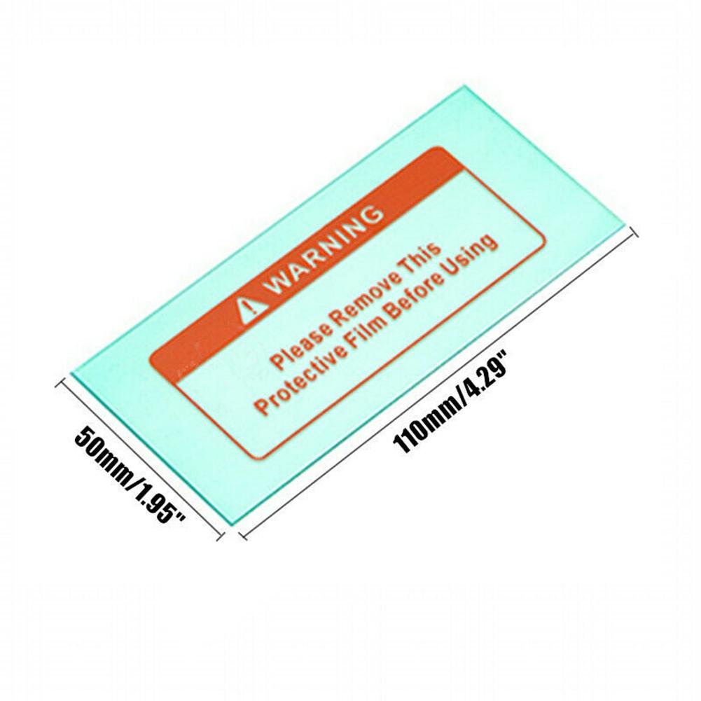 10 Pcs Welding Helmet Anti-welding Slag Clear Lens