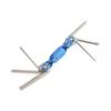 Aluminum Alloy Construction Foldable Hex Wrench Foldable Design