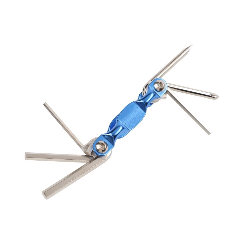 Aluminum Alloy Construction Foldable Hex Wrench Foldable Design