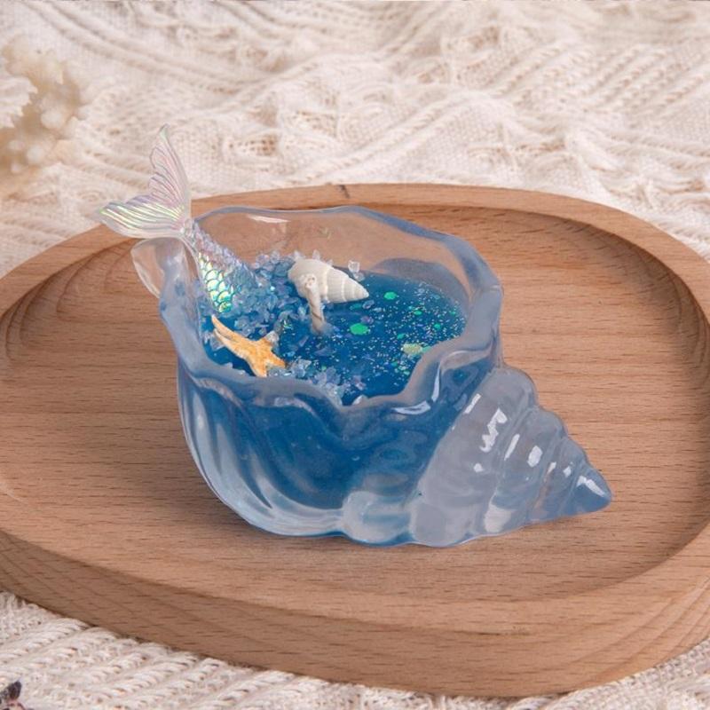 Sea Shell Aromatherapy Candle Creative Starfish ShellSea Sh Scented Candle Sea Shell Candle Handmade Sea Shell Whirlpool Candles