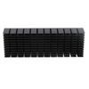 2Pcs With Adhesive Cooling Fins 120*40*20mm Aluminum Power Radiator  Heat Dissipation