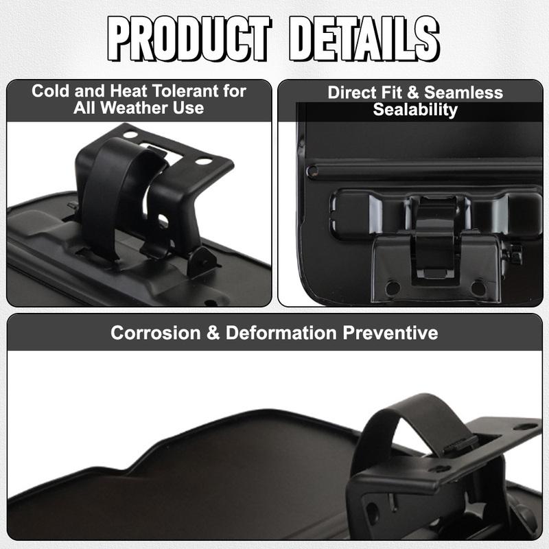 Fuel Filler Gas Tank Door Lid Cover Flap Cap Metal Black Primed for Ford Ranger 1993 1994 1995 1996-2011 F37Z99405A26A