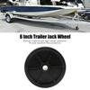 6 Inch Trailer Jack Wheel 1200LB Load Capacity High Temperature Resistance Jack Wheel Caster for RV Trolleys Trailer Jack Wheel