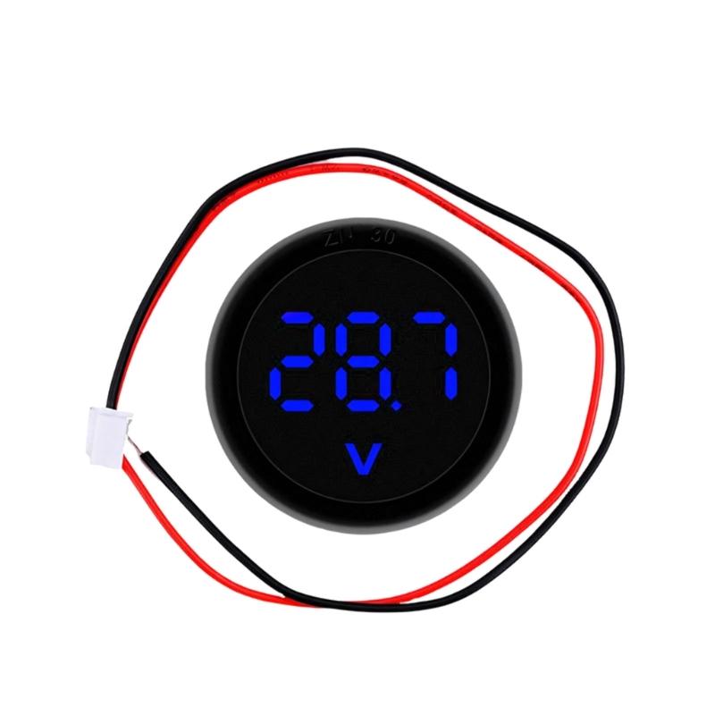 High Precisions Voltmeter Circular Voltage Gauge Meter With 4V 100V Ranges For Circuit Diagnosis And Equipment Maintenance