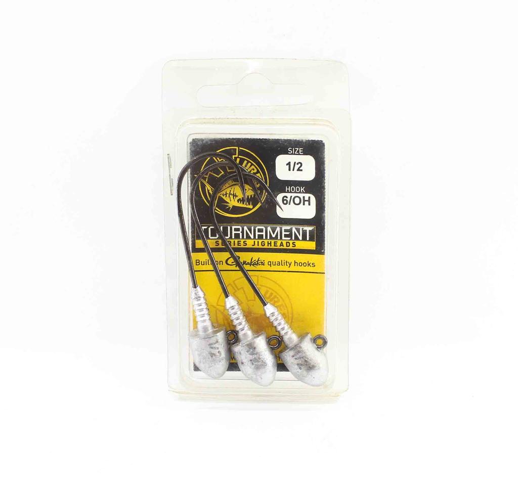 Tackle Tactics TT Tournament Jig Head 1/2 oz 2/0H 3/pack (8485)