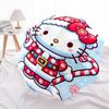 1pc Christmas Hello Kitty Automatic Folding Umbrella] Durable Iron Frame & Rod, Portable Folding, Makes a Great Holiday Gift yy251016262