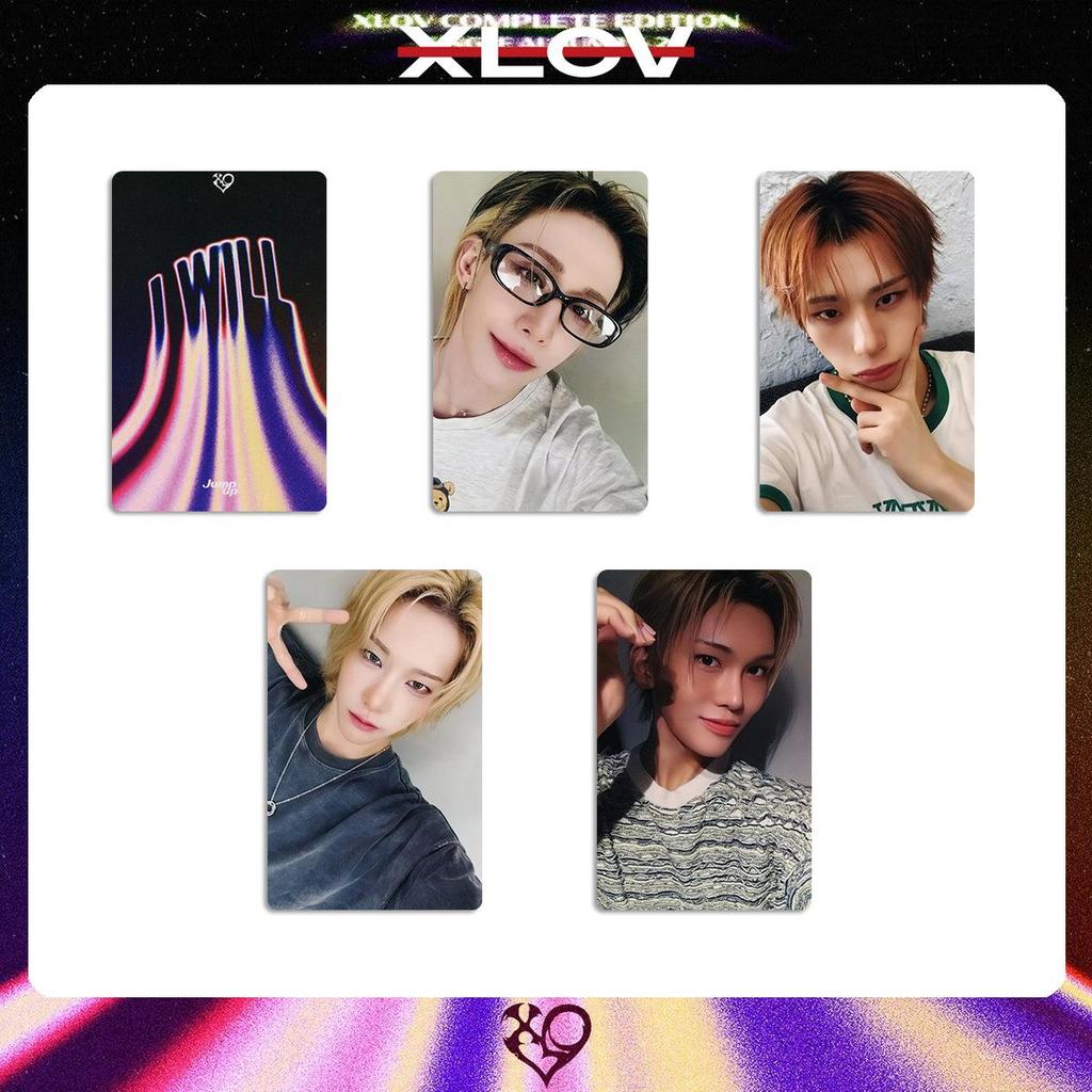 XLOV Exclusive Photocard Set: I WILL Album, EVOL Collection, JUMP UP, YES 24 Edition