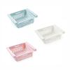 Retractable Refrigerator Storage Box Storage Basket Living Room Household Egg Storage Finishing Box Refrigerator Rack