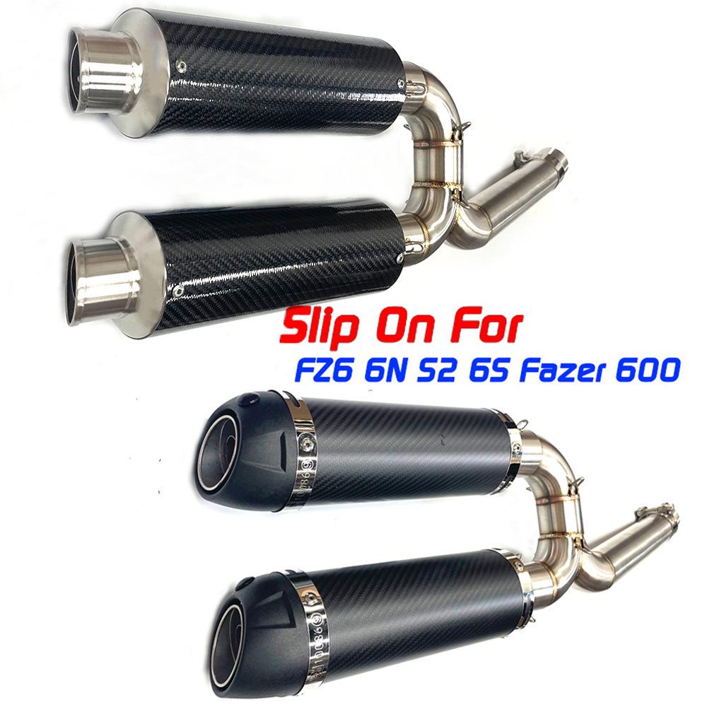 FZ6 Series Motorcycle Exhaust Pipe Modification