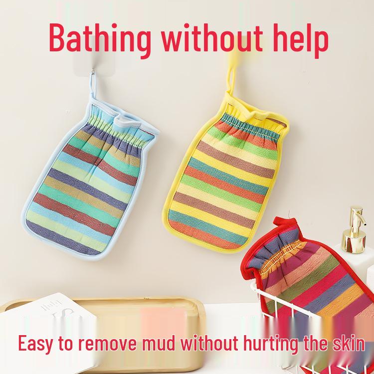 Odolná a roztomilá exfoliační koupelová a sprchová květinová houba pro ženy