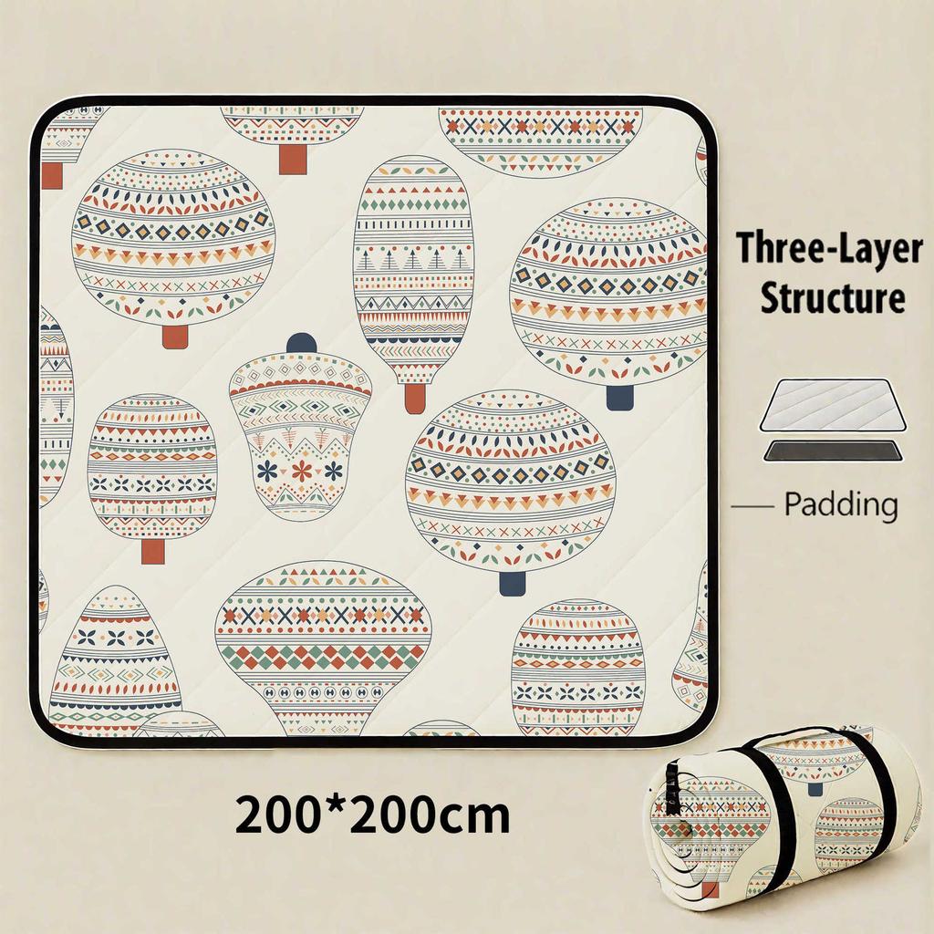 Picnic Mat Moisture-proof Mat Summer Thickened Field Camping Beach Spring Outing Waterproof Mat Floor Mat Outdoor Tent Floor Mat