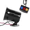 115dB 12V 3 Tone Sound Loud Car Horn Motorcycle Warning Alarm Cautionary Siren Horn Speaker Automotive Accessories Moto 20W