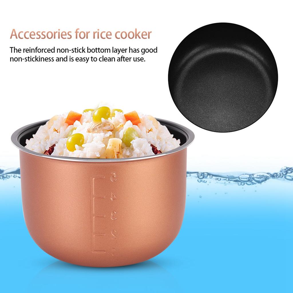 Non Stick Inner Cooking Pot Liner Container Replacement Accessories for 1.5L 1.6L Rice Cooker